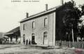 LAISSAC (Aveyron) - La cour de la gare.