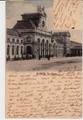 Namur - la Gare (les porteurs en attente...1902)