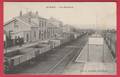 Athus - La Station ... convoi ferroviaire - 1907 ( voir verso )