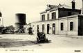 DOMFRONT (Orne) - La cour de la Gare - Editeur : LL n°50.