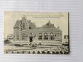 +postkaart, Antwerpen Dam Station, gelopen 1907, zegel 1 cent nr, 53