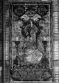 155125, Afbeelding van een tegeltableau voorstellende een allegorische verbeelding van de telegrafie in het N.S.-station Groningen te Groningen., Nederlandse Spoorwegen, fotograaf