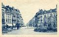 Leuven Avenue des Alliés vue vers la gare -tram -
