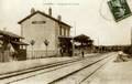LAMBESC - Perspective de la Gare.