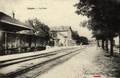 SUIPPES (Marne) - Vue intérieure de la gare.