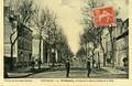 Deux-Sèvres — 24 - Parthenay, Avenue de la Gare en sortant de la Ville