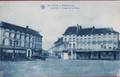 Aalst Alost statieplaats Place de la gare Oldtimer voiture Cafee Billard Hotel de Flandre C. Coppens