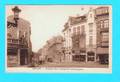 CPA ARLON : Avenue des Voyageurs vers la Gare ( commerces vieille auto ... ) P. Tibesar Arlon - 2 scans