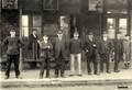 SOMAIN (Nord) - Le personnel de la gare.
