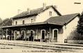 SALIES-de-BEARN - La Gare (Côté quai) - Editeur : C.C.à Pau n°8.
