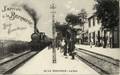 12 - LA BERNERIE (Loire-Inférieure)- La gare et le train.