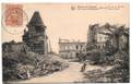 Ruines de Dixmude 1914-18 - Rue de la Station
