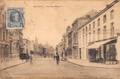 CPA BELGIQUE SOIGNIES RUE DE LA STATION