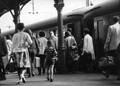 155076, Afbeelding van op een perron van het N.S.-station Utrecht C.S. te Utrecht met een internationale trein., Nederlandse Spoorwegen, fotograaf