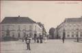 Lokeren Place de la Station Hotel des Voyageurs des Brasseurs Waasland Au cheval de Bronze ? (In zeer goede staat)