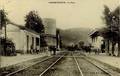 Voici une série de cartes postales anciennes de la commune de Chamborigaud.(30)

CHAMBORIGAUD (Gard) - La gare et l'arrivée du Train - Editeur : L.Brunel, photographe à La Grand'Combe.