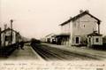 CHARTRETTES (S. et M.) - Vue intérieure de la gare.