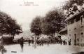 MENDE (Lozère) - La cour de la Gare - Numéro 197.