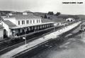 LANGOGNE (Lozère) - Vue intérieure de la gare vers 1960.