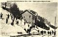 Gare du Col de la CROIX-HAUTE (Drôme) - Altitude 1166 m - L'hiver - Equipes occupées au déblaiement des neiges - Editeur : Louis Bonnet à Gap.