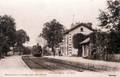 LA CROIX de BERNY (Commune d'Antony) - Vue intérieure de la gare, arrivée d'un train.