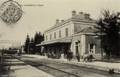 112 - OYONNAX (Ain) - Intérieur de la gare, côté des voies - Editeur : MTIL à Limoges.