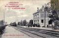 252 - TIERCE (Maine et Loire) - La gare et le train.