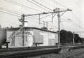 809771, Gezicht op het onderstation voor de voeding van de bovenleiding bij het N.S.-station Ede-Wageningen te Ede., Onbekend