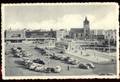 Blankenberge - La gare et l'église St Antoine.