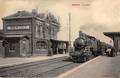 BERTRY (Nord) - La gare et le train.