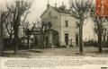 SAINT-JULIEN du SAULT (Yonne) - La gare (vue extérieure) - Editeur : J.D. à Sens.
