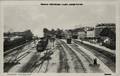 Villeneuve-Saint-Georges - La (nouvelle) gare, passage d'un train - Editeur : "A la Rose d'Or".