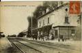 26 - CHATEAUNEUF sur CHER (Cher) - Vue intérieure de la gare.