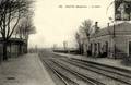VOUTRE (Mayenne) - Intérieur de la gare - Editeur : Veau, libraire à Sillé-le-Guillaume (Sarthe) n°792.
