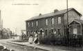 6 - LA BOUTEILLE (Aisne) - La gare - Editeur : A.Nisole, photographe.