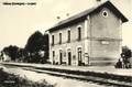 VELINES (Dordogne) - Vue intérieure de la gare.
