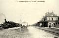 CLISSON (Loire-Inférieure) - La gare et le train - Vue intérieure - Editeur : J.Denis n°1.