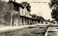 4 - PONT d'AIN (Ain) - Intérieur de la gare, côté des voies - Editeur : Guillon à Lyon.