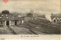 23 - DIJON (Côte-d'Or) - Vue intérieure de la gare de Dijon-Vile, et la rotonde des machines - Editeur : A.Bréger à Paris.