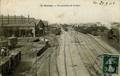 BOURGES - Vue générale de la Gare (et du dépôt) - Numéro 215.