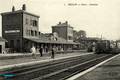1 - SECLIN (Nord) - Vue intérieure de l'ancienne gare.
