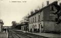 1 - LUSIGNAN (Vienne) - Vue intérieure de la gare - Editeur : Angevin.