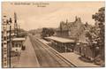 Uccle-Calevoet - Le Quai et intérieur de la gare
