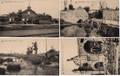 YPRES - Guerre 1914-18 - 9 CPA (4 seulement reproduites) Ruines - Gare, Halles, Eglise, (101400)