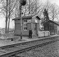 154730, Afbeelding van het seinhuis Esw (Elspeterweg) bij het N.S.-station Nunspeet te Nunspeet., Nederlandse Spoorwegen, fotograaf