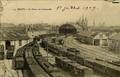 DIJON (Côte d'Or) - La gare, vue d'ensemble - Editeur : Imprimerie Moderne n°117.
