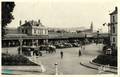 VICHY (Allier) - La cour de la gare en 1955.