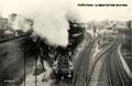 FLERS (Orne) - Départ d'un train de la Gare - Editeur : A.Buisson.