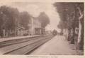 COURTHEZON (Vaucluse) - La Gare - Arrivée d'un Train.