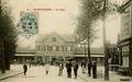 8 - MONTDIDIER (Somme) - La place de la gare - Editeur : L. Vallée, libraire.